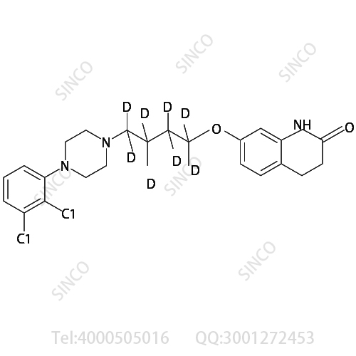 阿立哌唑-D8