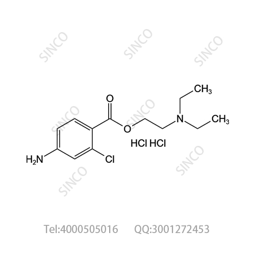 氯普鲁卡因盐酸盐