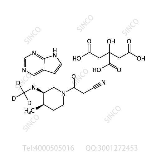 枸橼酸托法替尼-d3