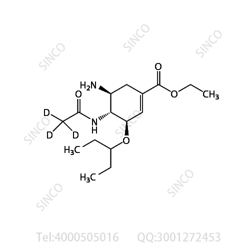 奥司他韦-d3盐酸盐